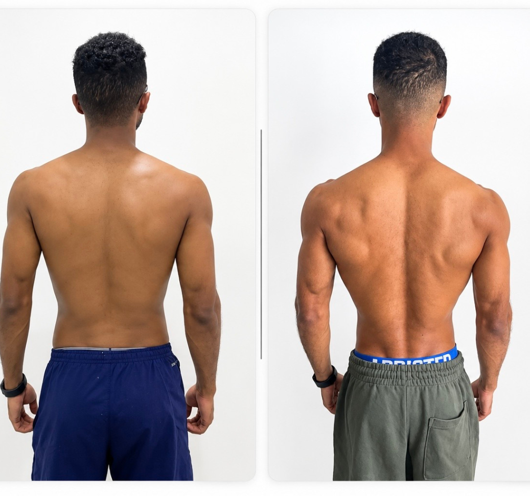 Hafid before-and-after transformation